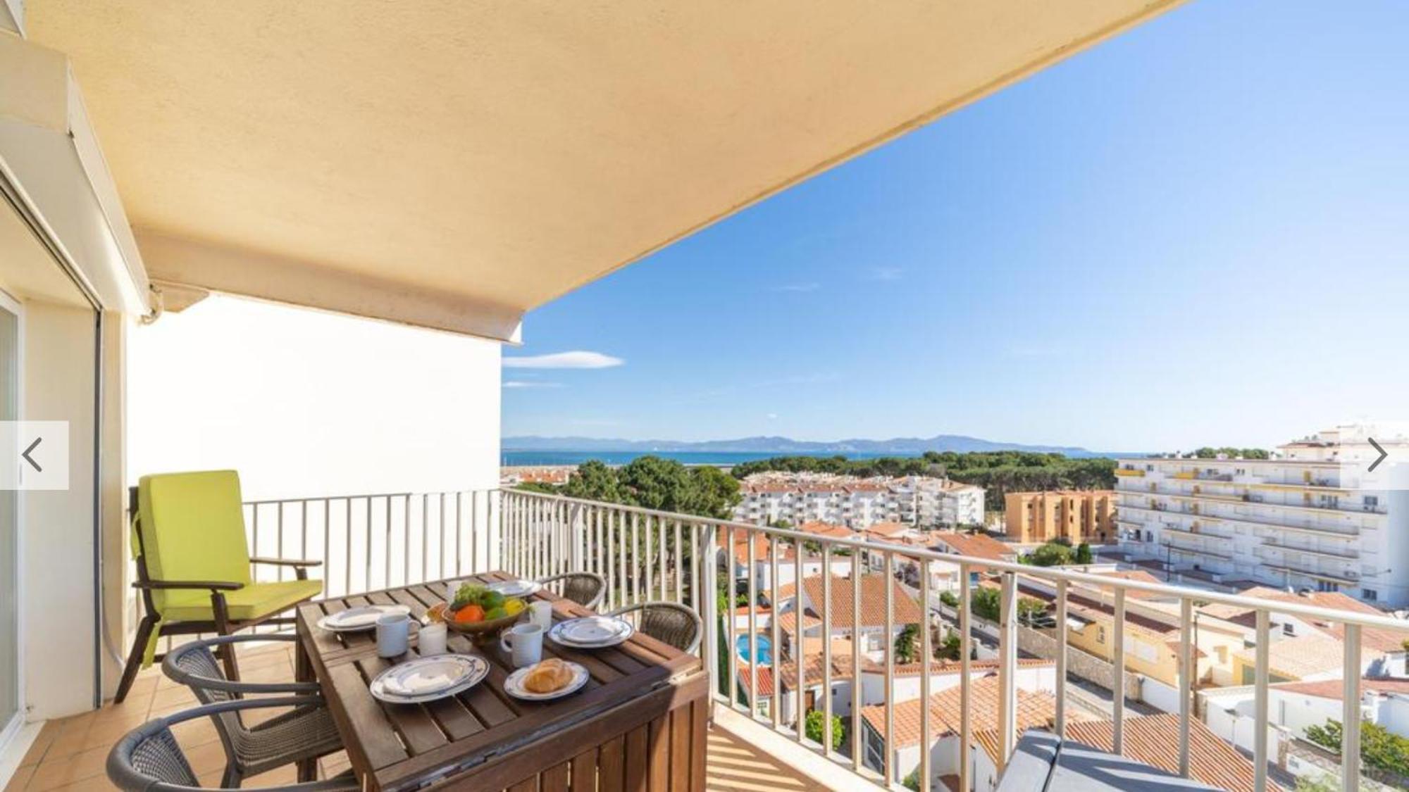 Orsa-Atico Con Vista Al Mar Y Piscina Lägenhet L' Escala Exteriör bild