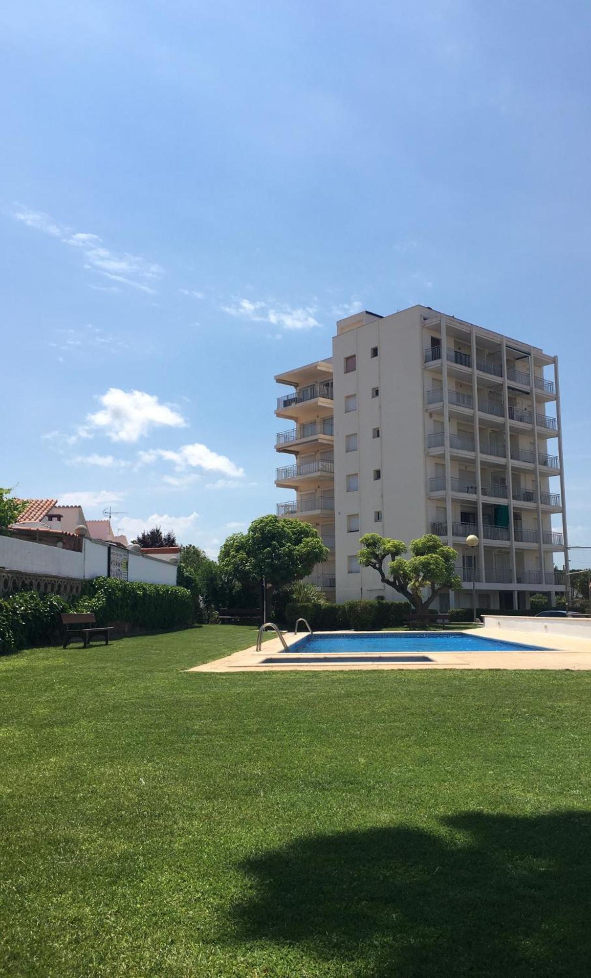 Orsa-Atico Con Vista Al Mar Y Piscina Lägenhet L' Escala Exteriör bild