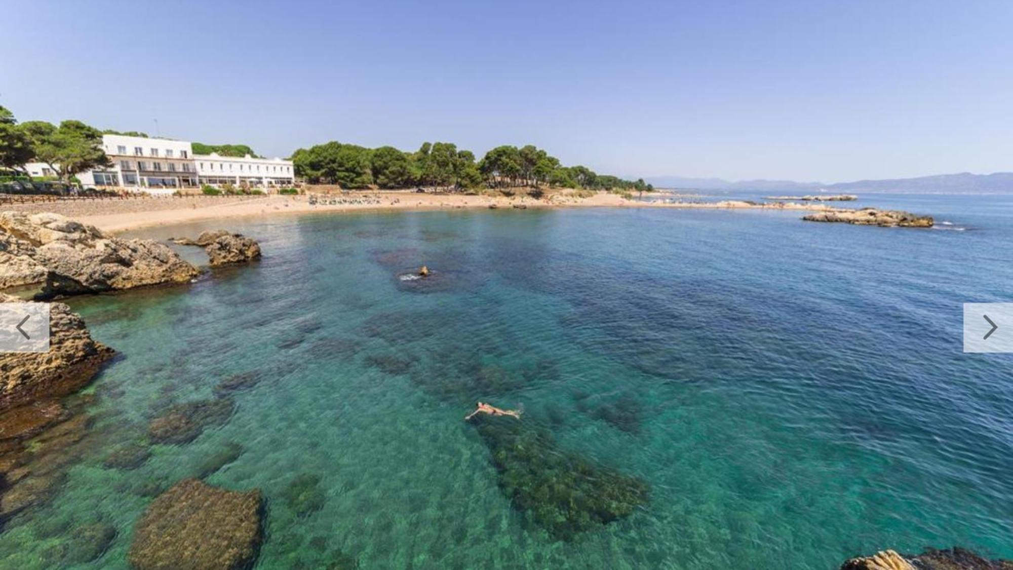 Orsa-Atico Con Vista Al Mar Y Piscina Lägenhet L' Escala Exteriör bild